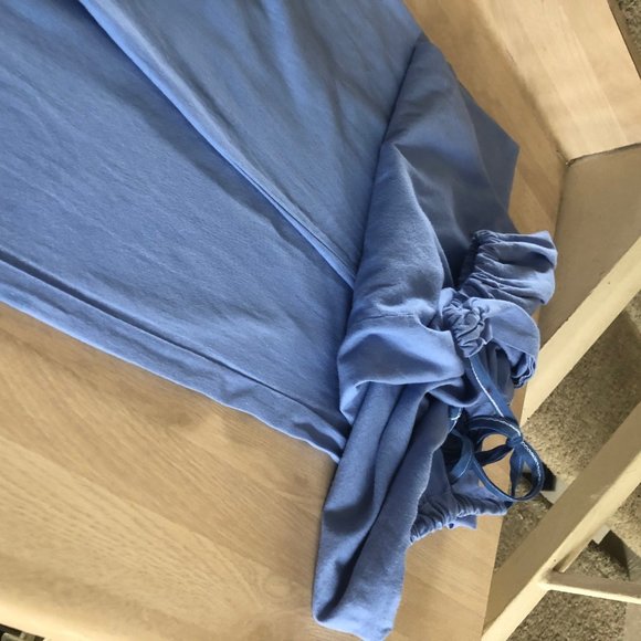 Lightweight Light Blue Scrub Pants - Picture 4 of 5